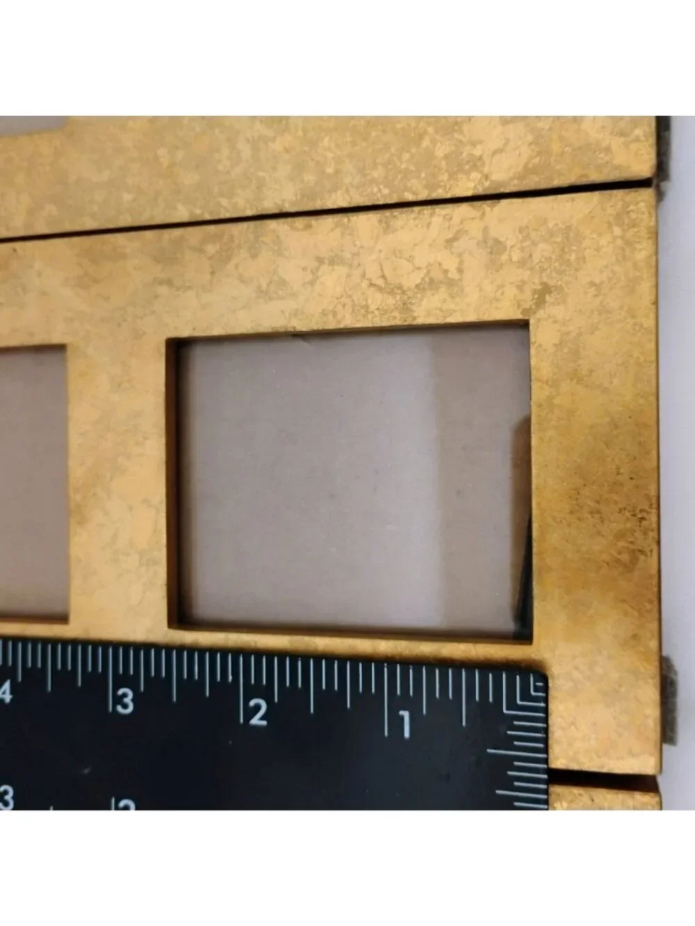 Vintage textured gold